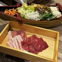 黄金出汁しゃぶと江戸前寿司 肉のあさつ 梅田お初天神店 - 