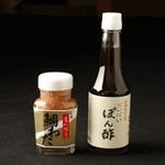 Shimonoseki Shumpanrou - 鯛わた/だいだいぽん酢セット　2,916円