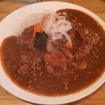 大辛チキンカレー650円