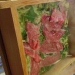 佐賀牛のセイロ蒸し。