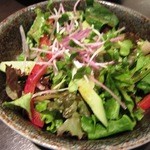 チェレギサラダ￥４８０(チョイボケですいません)
          