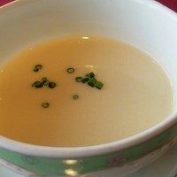 札幌 なだ万雅殿 - じゃがいものポタージュ