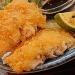 酒ト飯 ヤマダ - 手仕込みアジフライ