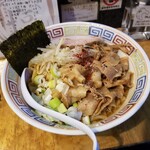 塩そば専門店 桑ばら - 手切り手揉み麺のコテリ油そば
