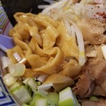 塩そば専門店 桑ばら - 手切り手揉み麺のコテリ油そば