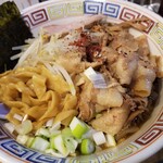 塩そば専門店 桑ばら - 手切り手揉み麺のコテリ油そば