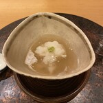 日本料理 蘭 - 口取り。