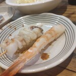 とり源 - エビ＆イカ…記憶する(^_^;)