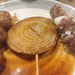 とり源 - 玉ねぎ絶品やった！