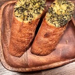 ツナシマ ワインバル ガトネグロ - ガーリックトースト