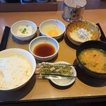 やよい軒 - じゃこおろし朝食