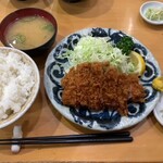 看貫場 - ロースカツ定食