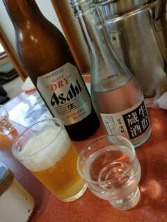 Sukiyaki Kimura - ビールをチェイサーに冷酒