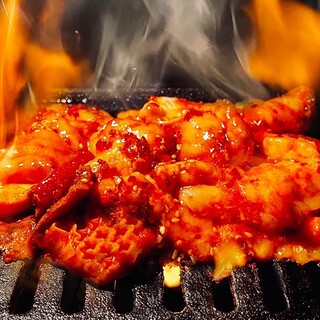 焼きをお客様にお教えし鉄板を育てる