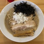 Niboshi Ramen Kawamura - 背あぶら煮干らーめん 1,200円