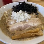 煮干らーめん 川むら - 背あぶら煮干らーめん 1,200円