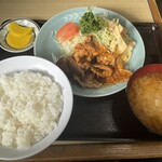 動坂食堂 - 豚肉生姜焼き定食