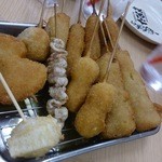 いろいろ頼みました