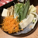 Shabu Shabu Sukiyaki Don Tei - 野菜