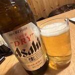 Shabu Shabu Sukiyaki Don Tei - スーパードライ中瓶
