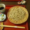 唐変木 - 料理写真:細挽きざる蕎麦