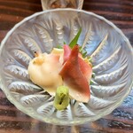 楽食家たちかわ - 「ホッキ刺」