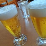 ヴィーノヴィーノ - 生ビール630円（税抜）×２