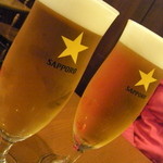 かきの木 - ビール♪