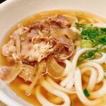 阪神そば - 肉ごぼううどん