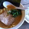 ラーメンガキ大将 - 醤油ラーメンと半ライス☆半ライスはサービスで付けてくれるのでお得です♡