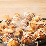 Enjoy making it at your seat! classic Takoyaki