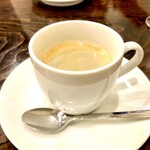 Osteria Oliva Nera a TOKYO - コーヒー出るのが早すぎて…