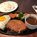 アムール - アムールハンバーグ　ライス美味しかった