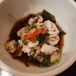 多助割烹 - タラ白子ポン酢８００円