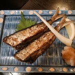 多助割烹 - イワシ塩焼き１０００円
