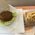 バーガーショップ ダム - 料理写真:長崎和牛バーガーセット1700円税込(ポテトドリンク付き)