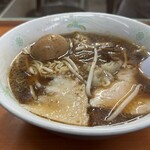 中華そば 丸福 - ワンタン麺+味付玉子= 1,020円