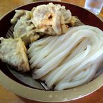 うどんや まるちゃん - かしわざる