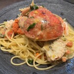 フォルトゥーナ - セコ蟹のスパゲティー(大満足味噌たっぷり)