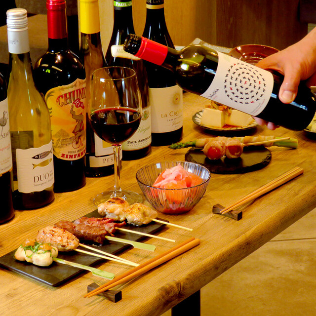 串焼串天 ワインto日本酒 でべそ 仙台南町通店（【旧店名】串焼・もつ鍋 博多でべそ） - あおば通（居酒屋）の写真