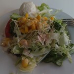 セピア カフェ - ランチサラダ