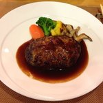 Bistro Fujiyama - 国産ビーフハンバーグの赤ワインソース