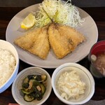 Shuujishokudou - アジフライ定食