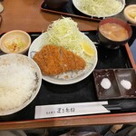とんかつ まさむね - ランチ　ロースかつ定食　1400円
