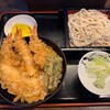 一休そば - 大蛯天丼セット