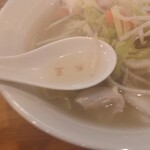 元祖 中華 つけ麺 大王 - 薄めのスープ