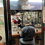 カープ - 社長とお父さん。