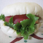 ブーランジェリー メゾン ユキ - ごぼうサラダのベーグルサンド(正式名失念)