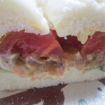 ブーランジェリー メゾン ユキ - ベーグルサンドの断面