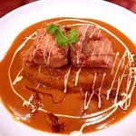 おいしいカレーライス×Wineのお店 マジャカリー - 子供も大人も大好き！！チキン竜田揚げカレー！！！